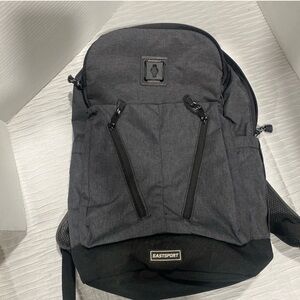 Men's Charcoal and Black Everyday Backpack